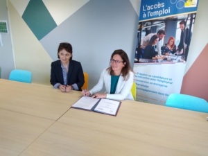 Signature d’une convention de partenariat entre l’APAJH et la Mission Locale Sarthe Nord