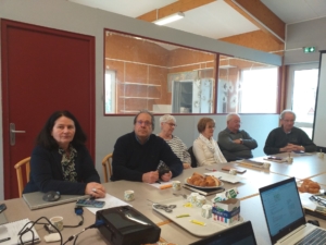 Le bureau au Foyer d’hébergement Les Feuillantines à Marolles-les-Braults ce lundi 8 avril