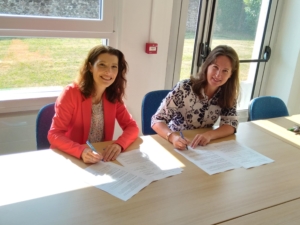 Signature d’une convention de partenariat entre les services de LADAPT, du SAPFI et du SAVS départemental