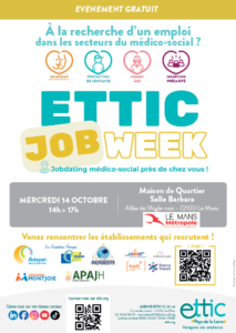 JOB WEEK de ETTIC le mercredi 14 octobre 2026