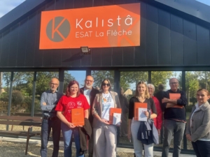 Visite d&rsquo;une délégation polonaise à l&rsquo;ESAT Kalistâ et au FV A. Daubian de La Flèche
